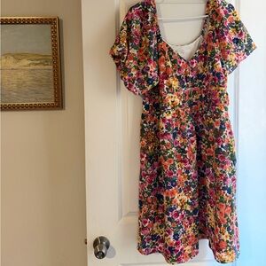 Cato Colorful Floral Dress